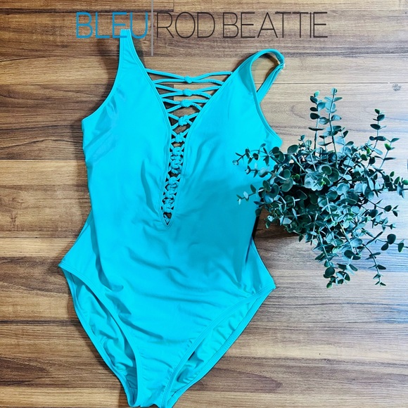 Bleu Rod Beattie Other - Blue rod Beattie one piece swim suit